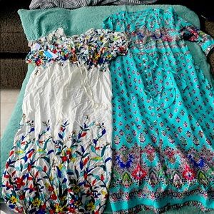 Bundle/Lot of Long summer dresses.